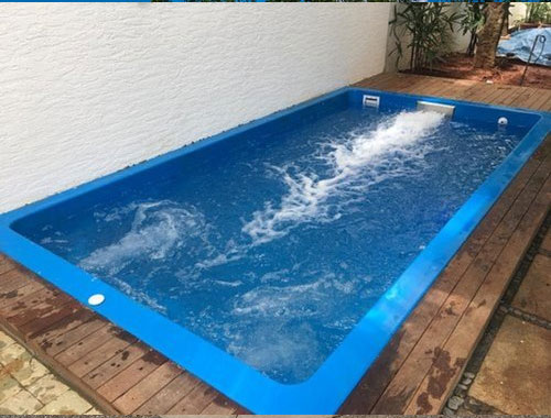 Fiberglass Rectangular Swimming Pool Manufacturer in Lucknow