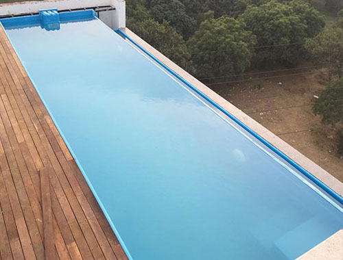 Fiberglass Infinity Swimming Pool Manufacturer in Lucknow
