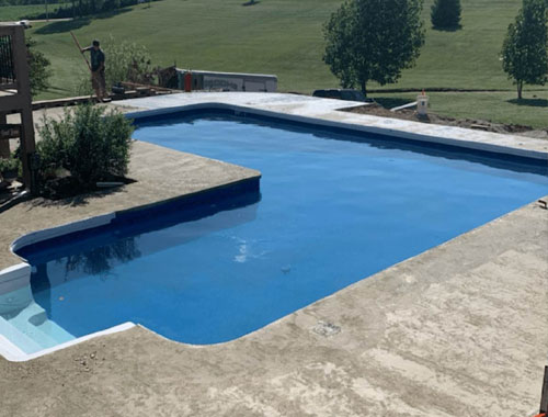 L-Shaped Swimming Pools Manufacturer in Lucknow