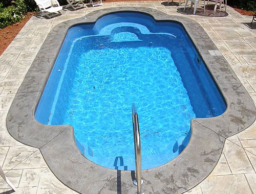 Roman Shaped Swimming Pool in Lucknow