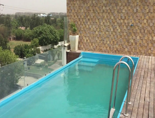Rooftop Swimming Pool Manufacturer in Lucknow